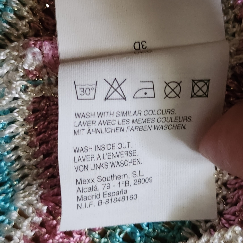 XX by MEXX Crochet Cropped Top Cover-up Viscose, Lurex - Picture 11 of 13